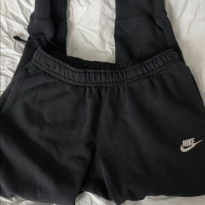 Nike Black Joggers with Logo